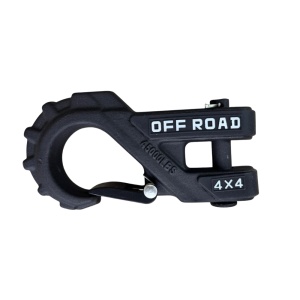 Cârlig troliu heavy-duty, negru, pentru trolii cu cablu sintetic, 45000 lbs, EMD4x4