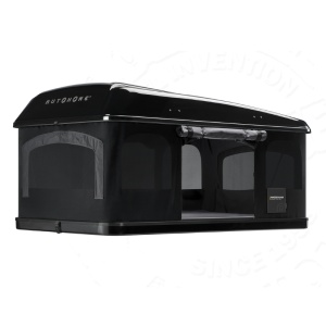 Cort auto Maggiolina Grand Tour 360° 2 Persoane Negru 130 x 210 x 96 cm Autohome - Img 1
