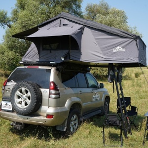 Cort de acoperiș auto cu Sky Roof, 3 persoane, 160 x 310 cm, 63 kg Overlander Explorer 3.0