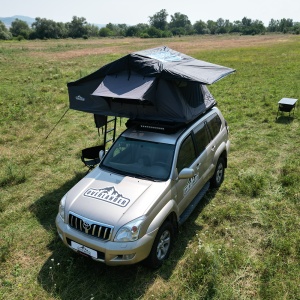 Cort de acoperiș auto cu Sky Roof, 4 persoane, 190 x 310 cm, 58 kg, Overlander Explorer 3.0