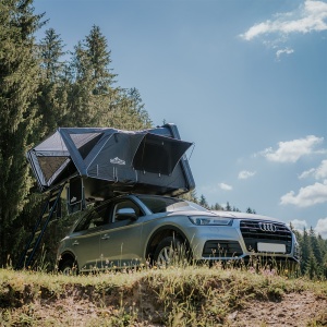 Cort de acoperiș auto Overlander Discover Max, cu Sky Roof, 3 persoane - Img 2