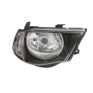 Far stânga Mitsubishi L200 (2005-2015), reglaj electric, semnalizare albă, Depo - Img 3
