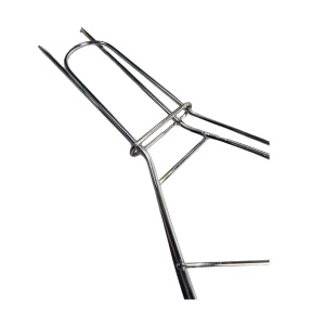 Grătar închis pentru pește, legume, cu mâner din lemn 56,5 cm Perfect Home - Img 2
