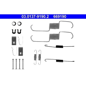 Kit accesorii saboți frână Suzuki Jimny (2004-2018) ATE - Img 2