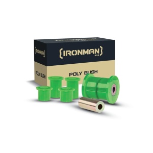 Kit bucse Nissan Navarra D40 (2005-2015) poliuretan verde gresabile Ironman4x4