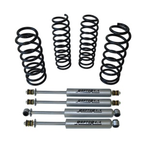 Kit suspensie Toyota Land Cruiser LJ 70 HD +6cm (1984-1990), faruri rotunde, Raptor4X4