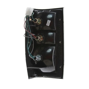 Lampă spate dreapta Mitsubishi L200 (1996-2007), cu dulii, semnalizare portocalie, dispersor fumuriu, Depo 214-1923R-AE2 - Img 2
