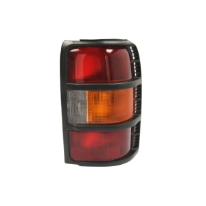 Lampă spate dreapta Mitsubishi Pajero II (1990-1999), cu dulii, semnalizare portocalie, Depo