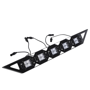 LED projector set with bracket, compatible with AQM4WD roof racks and roll bars
