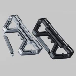Mânere de susținere Jusn Design în culori diferite, cu grip detașabil, pentru Jeep Wrangler JL Gladiator JT, Jeep.
