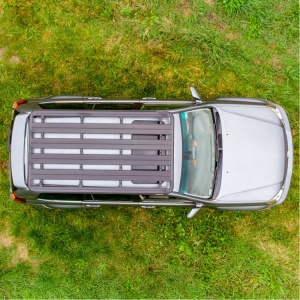 Portbagaj aluminiu 220x125 cm cu kit de montare Toyota Land Cruiser Prado 120 (2002-2009) OFD
