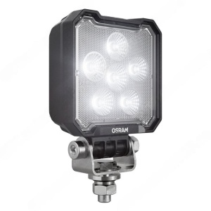 Proiectorul OSRAM VX100-WD cu LED-urile aprinse, gata de utilizare.