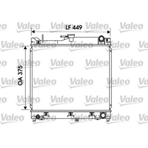 Radiator răcire motor Suzuki Jimny (1998-2018) 1.3 16V M13A/G13BB, 1.3 M13A Valeo - Img 3
