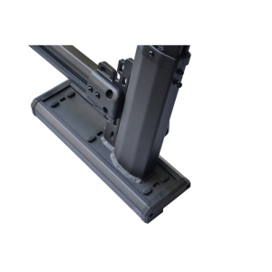Rollbar ajustabil aluminiu, negru