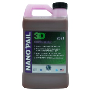 Sampon auto puternic ultraconcentrat, dilutie 1800:1, pH echilibrat, spuma mare, Super Soap, 1.89 L, 3DProducts