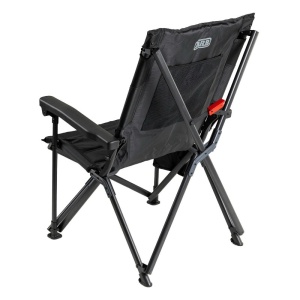 Scaun pliabil camping max. 150 kg, cu husă, culoare Negru-Gri, ARB Pinnacle