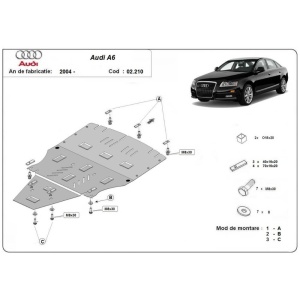 Scut auto metalic Audi