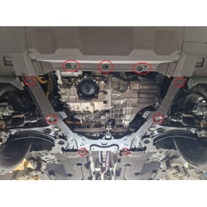 Scut auto metalic Dacia