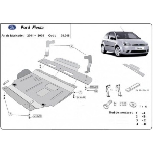 Scut auto metalic Ford