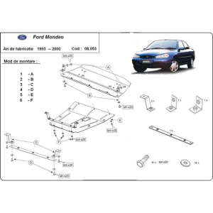 Scut auto metalic Ford