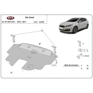 Scut auto metalic Kia
