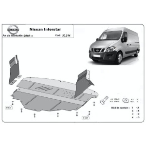 Scut auto metalic Nissan