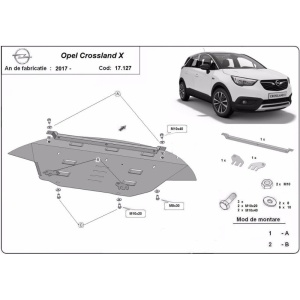 Scut auto metalic Opel