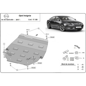 Scut auto metalic Opel
