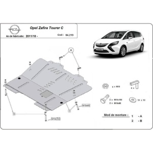 Scut auto metalic Opel Zafira C 2011 - 2020