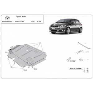 Scut auto Toyota Auris,