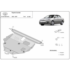 Scut auto Toyota Corolla, Corolla Verso 2002 - 2007 - Img 3
