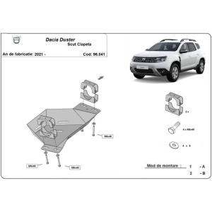 Scut clapeta EGR Dacia