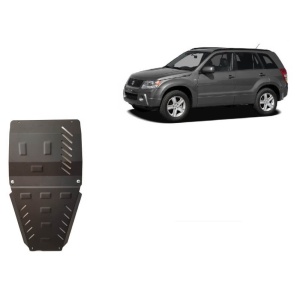 Scut cutie de viteza si diferential Suzuki Grand Vitara 2 (2005 - 2019), grosime 3 mm, vopsit in camp electrostatic