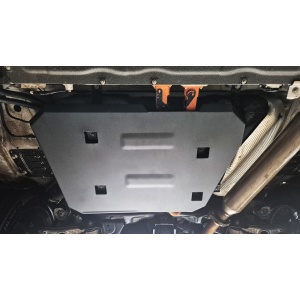 Scutul de rezervor din oțel 2mm Scut Protection montat pe un Chery Tiggo 9.