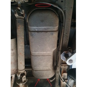 Scut rezervor Mitsubishi L200 (2015-2026) otel 2mm Scut Protection - Img 3