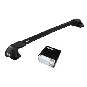 Barele transversale Thule Edge Clamp Wingbar Black și kitul de montare incluse pentru Ford Kuga (2012-2020).