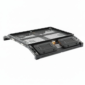 Sistem cargo Bed Rack pentru Ford Ranger (2022+), aluminiu, 4 cutii depozitare, Jusn Design