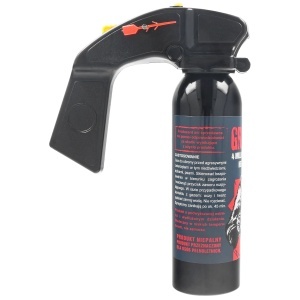 Spray autoapărare împotriva urșilor cu piper, 200 ml, 26.4% OC, rază 6 m, 4 milioane SHU, Grizzly Gel Sharg