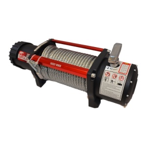 Troliu electric Grizzly Winch 13000lbs (5897kg) 12V cablu de otel 25m Raport 180:1