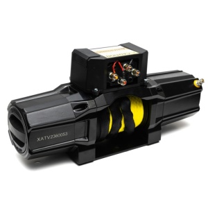 Troliu electric Macon Wild 6000lbs (2727KG) 12V cablu sintetic 15m Raport 192:1