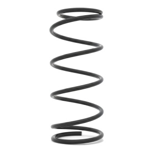 Vedere verticală a arcului elicoidal spate KYB.