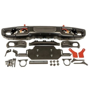 Bara fata Jeep Wrangler JL, Gladiator JT otel cu placa troliu OFD - Img 5