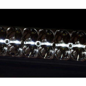 Bară LED 20" dual row cu DRL alb, spot/flood, 18000 lumeni, Rough Country - Img 5