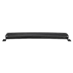 Bara LED curbat Siberia SRC 55,8 cm, 100W, 4500 lm, rază 401 m, 6000K, fascicul combo, lumină alb și amber, carcasă aluminiu negru, lentilă clar, suport inox, rezistent la apă și praf (IP67/IP69K), Strands