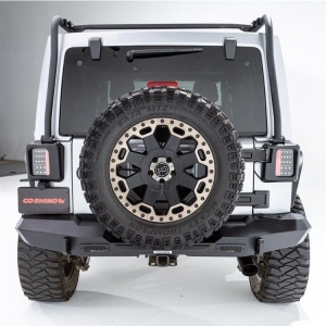 Bară spate dreaptă Jeep Wrangler JK 2007 - 2018 Go Rhino Trailline - Img 3