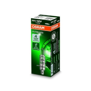 Ambalajul becului OSRAM Ultra Life, cu garanția de 4 ani.
