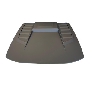 Black hood ornament, ABS plastic, Volkswagen Amarok (2010+), Nissan Navara NP300 (2016+), Toyota Hilux (2016+), Mitsubishi L200 (2019+) Safari