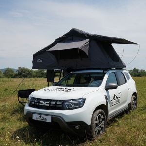 Cort de acoperiș auto Sky Roof, 2 persoane, 140 x 310 cm, 54 kg Overlander Explorer 3.0