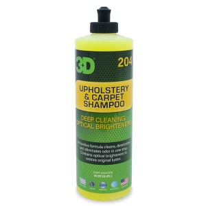 Flacon mai mic de șampon 3D pentru curățare profundă și reîmprospătare culori.