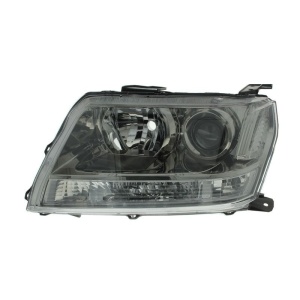 Far stânga Suzuki Grand Vitara II (2005-2015), reglaj electric, fundal argintiu, TYC